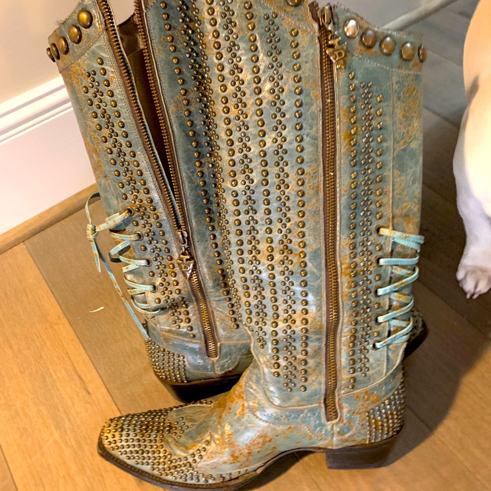 Double D Ranch stars and stripes boots